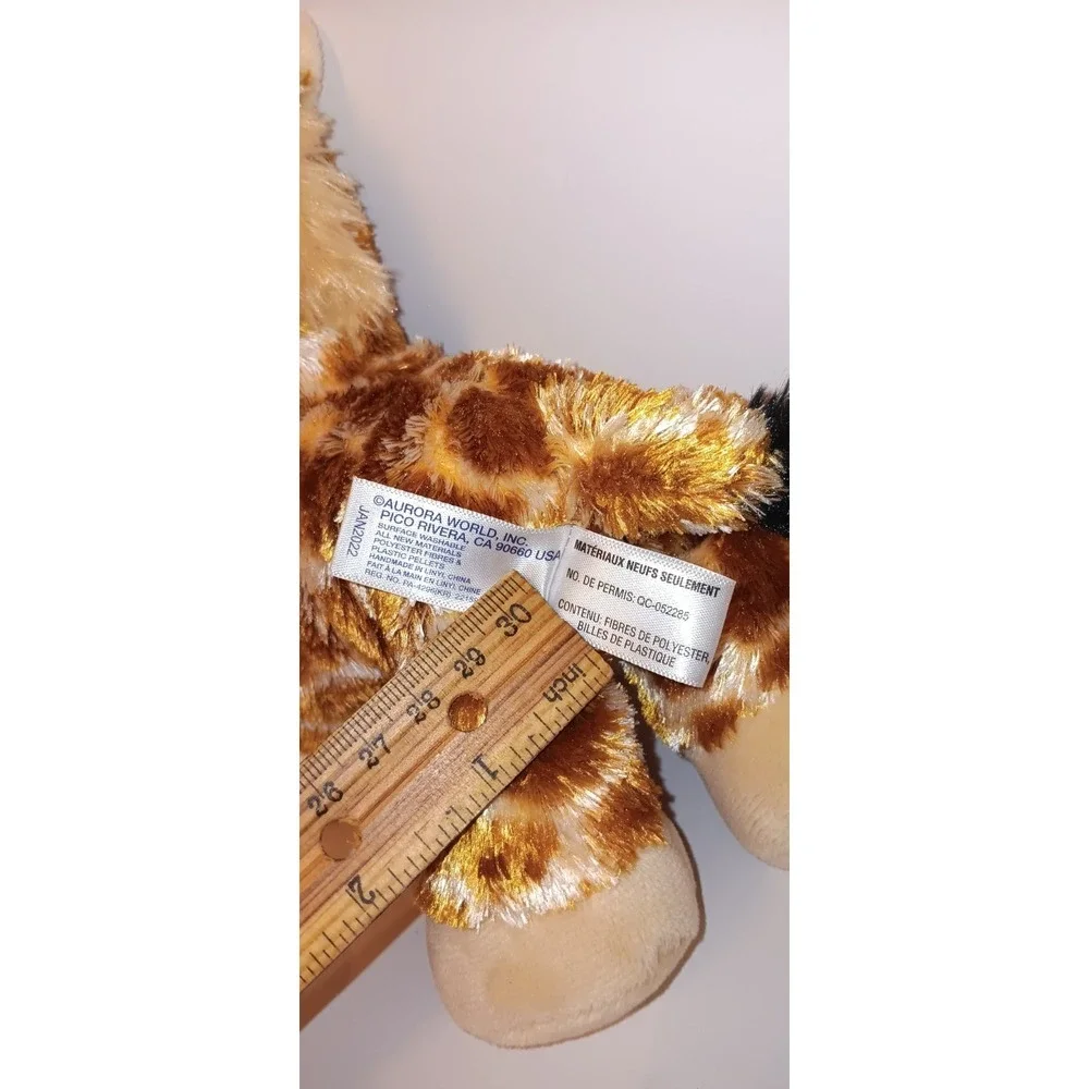 Aurora Gigi Mini Flopsie Giraffe Cuddly Plush Stuffed Animal 7